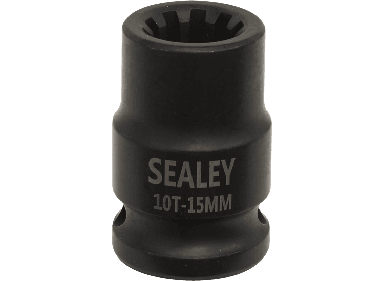 Sealey VS0990 Brake Caliper Socket 1/2"Sq Drive 15mm 10-Point