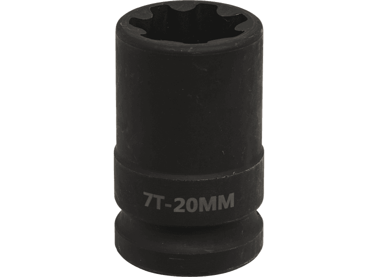 Sealey VS0986 Brake Caliper Socket 1/2"Sq Drive 20mm 7-Point