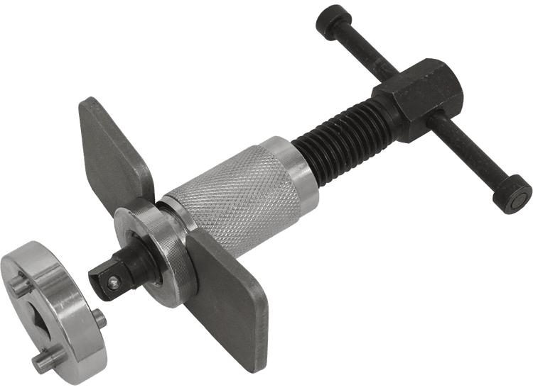 Sealey VS0247 Brake Piston Wind-Back Tool with Double Adaptor Left-Handed