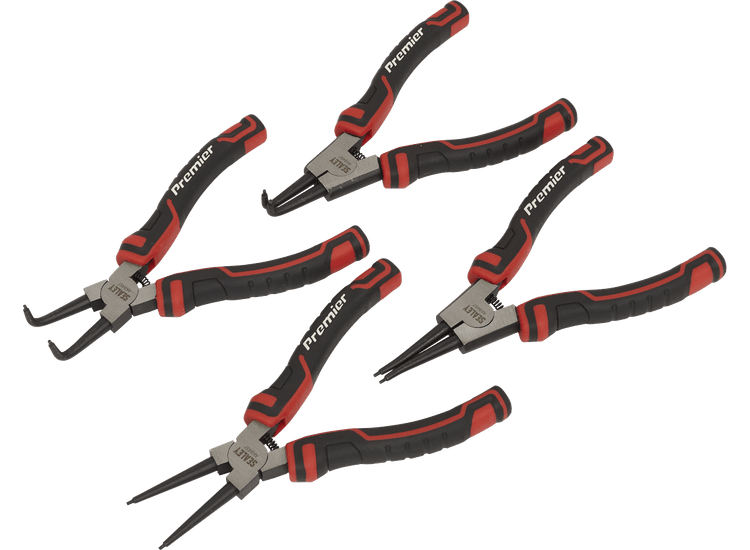 Sealey AK8457 Circlip Pliers Set 180mm 4pc