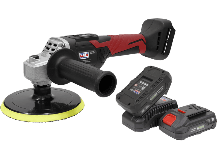 Sealey CP20VRPKIT Cordless Rotary Polisher Kit 20V Ø150mm