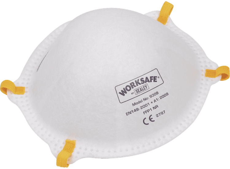 Sealey 9309/10 Cup Mask FFP1 - Pack of 10