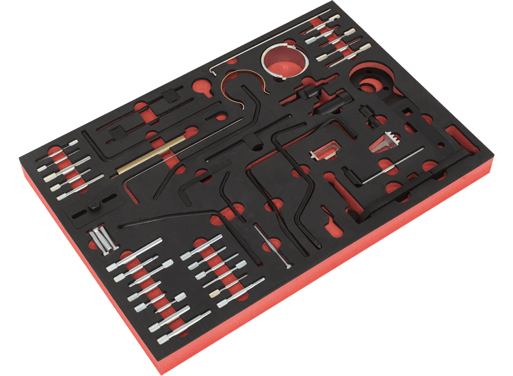 Sealey VS5300MK Diesel &amp; Petrol Master Timing Tool Kit 48pc - PSA - Belt/Chain Drive