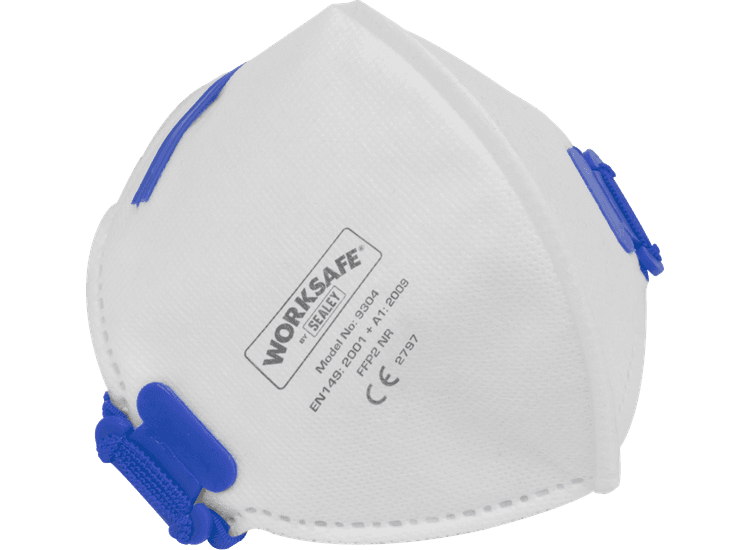 Sealey 9304/10 Fold Flat Mask FFP2 - Pack of 10