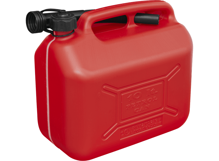 Sealey JC10PR Fuel Can 10L - Red