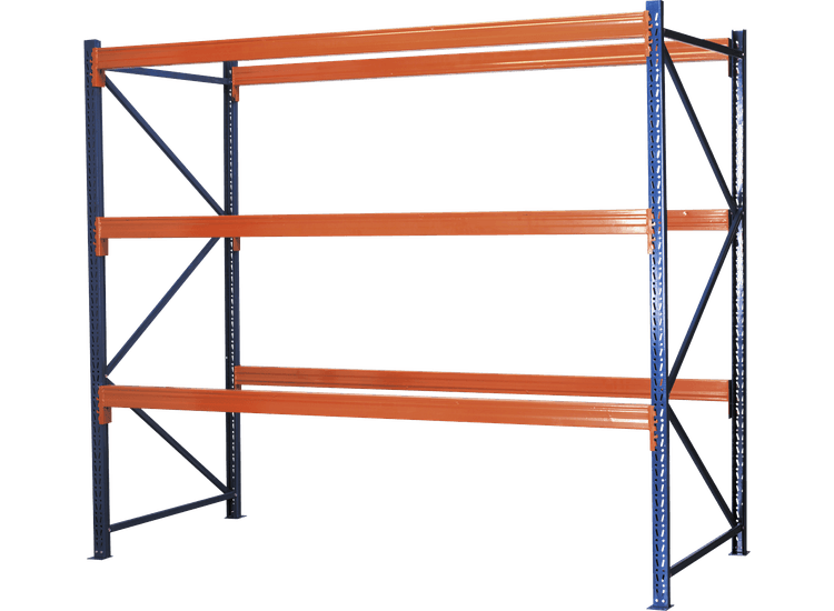 Sealey APR3001 Heavy-Duty Racking Unit with 3 Beam Sets 1000kg Capacity Per Level