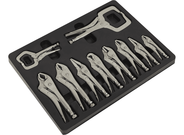 Sealey AK6800 Locking Pliers Set 10pc