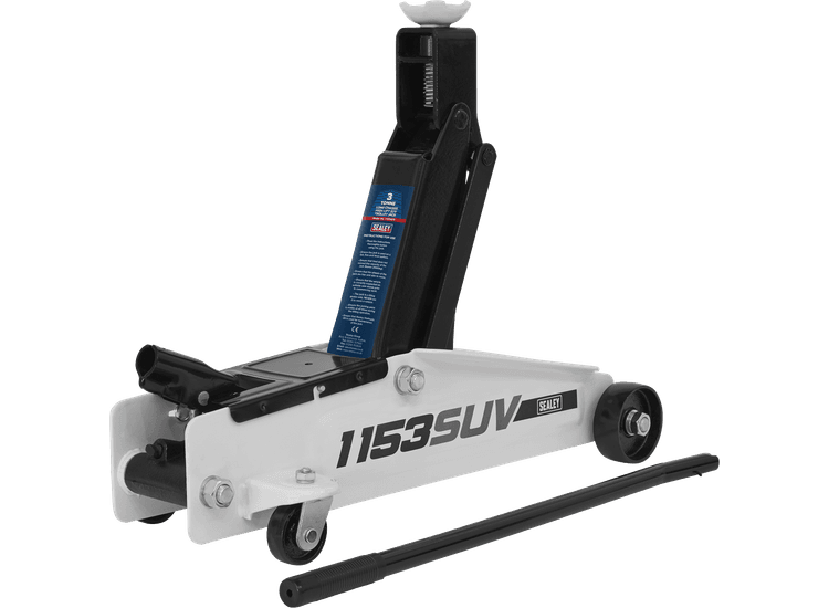 Sealey 1153SUV Long Chassis High Lift SUV Trolley Jack 3tonne