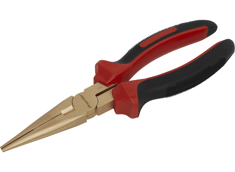 Sealey NS075 Long Nose Pliers 200mm - Non-Sparking