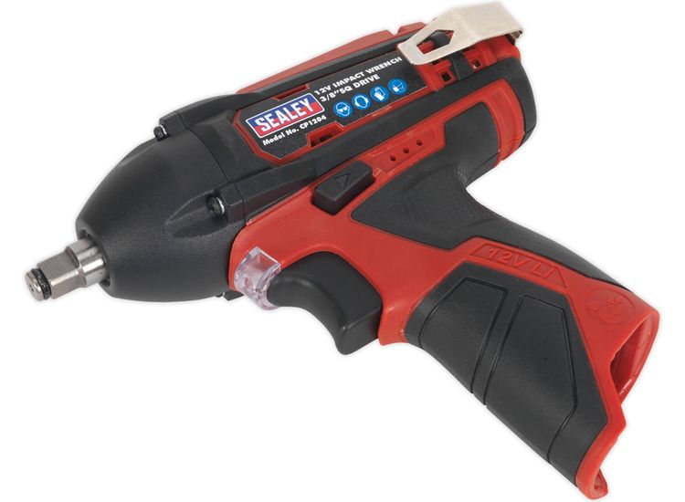 Sealey CP1204 Cordless Impact Wrench 3/8"Sq Drive 80Nm 12V Li-ion - Body Only