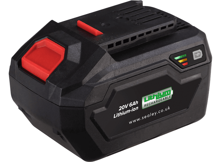 Sealey CP20VBP6 Power Tool Battery 20V 6Ah Lithium-ion for SV20 Series