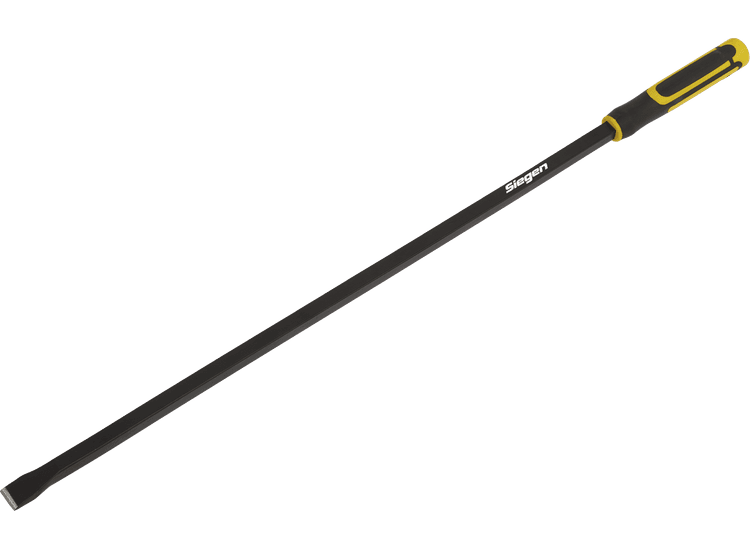 Sealey S01191 Pry Bar 900mm Straight Heavy-Duty with Hammer Cap