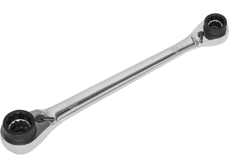 Sealey AK6391 Ratchet Ring Spanner 8-in-1 Reversible Metric