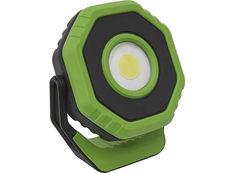 Sealey LED1400P Rechargeable Pocket Floodlight with Magnet 360° 14W COB LED - Green