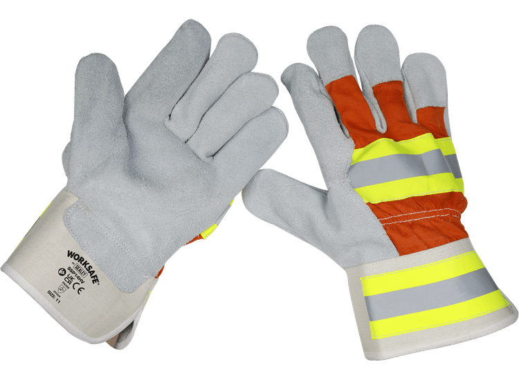 Sealey Reflective Rigger's Gloves
