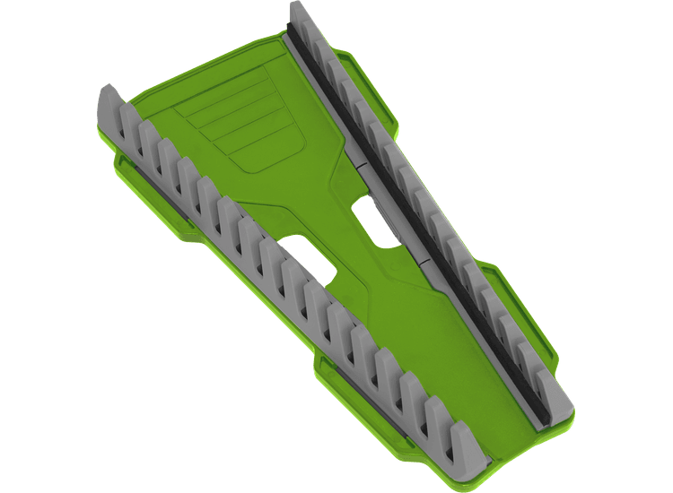 Sealey WR11HV Reversible Spanner Rack 16pc Hi-Vis Green