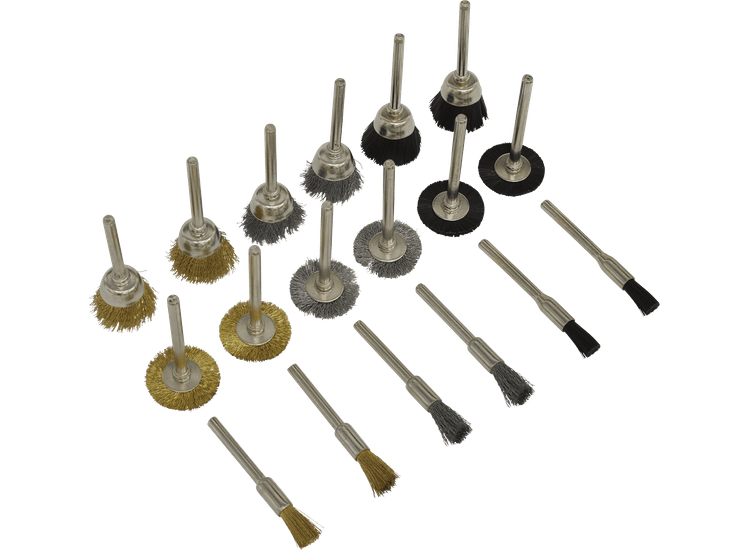 Sealey RTA18WB Rotary Tool Brush Set 18pc