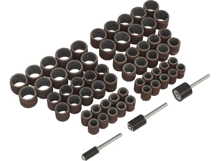 Sealey RTA63SB Rotary Tool Sanding Bands Set 63pc