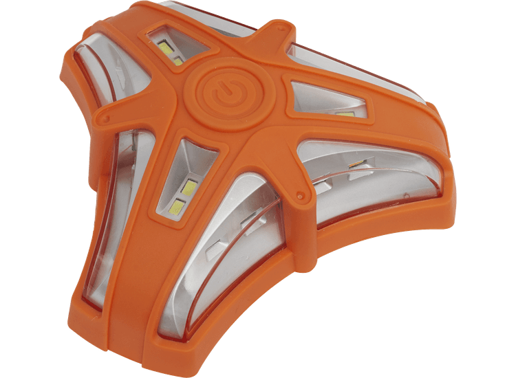 Sealey LED040 Rotating Warning Emergency Light 12 SMD LED + 6 SMD LED 3 x AAA Cell