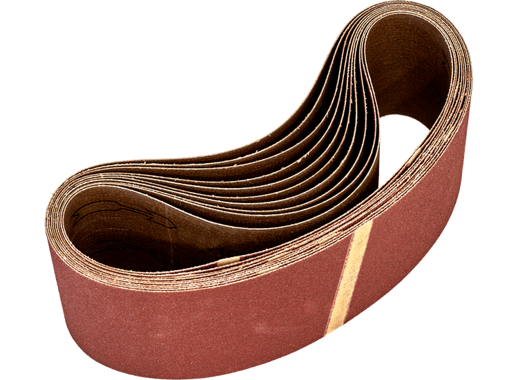 Sealey WSB5360 Sanding Belt 75 x 533mm 60Grit - Pack of 10