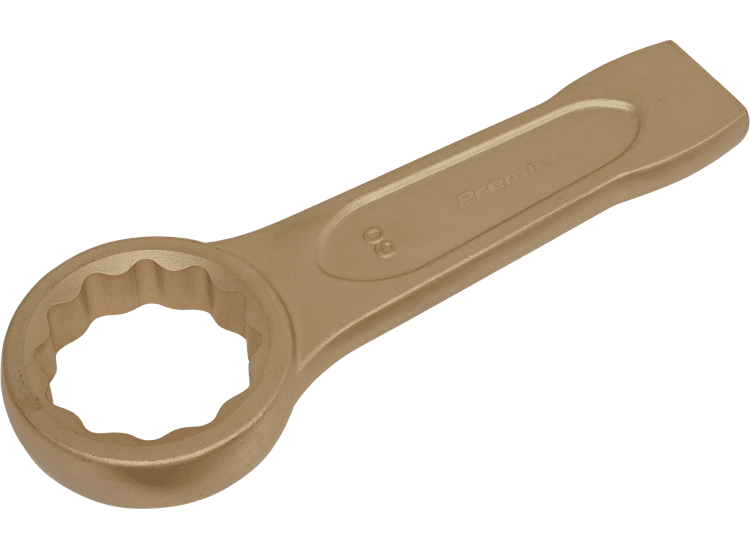 Sealey NS038 Slogging Spanner Ring End 60mm - Non-Sparking