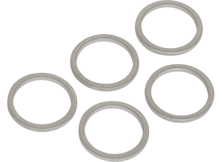 Sealey VS15SPW Sump Plug Washer M15 - Pack of 5