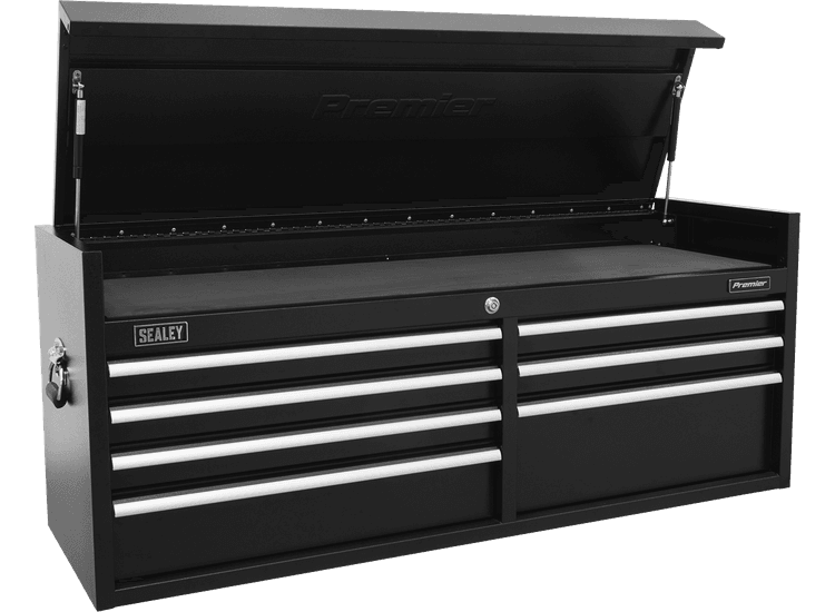 Sealey PTB141507 Topchest 7 Drawer 1415mm Heavy-Duty Black