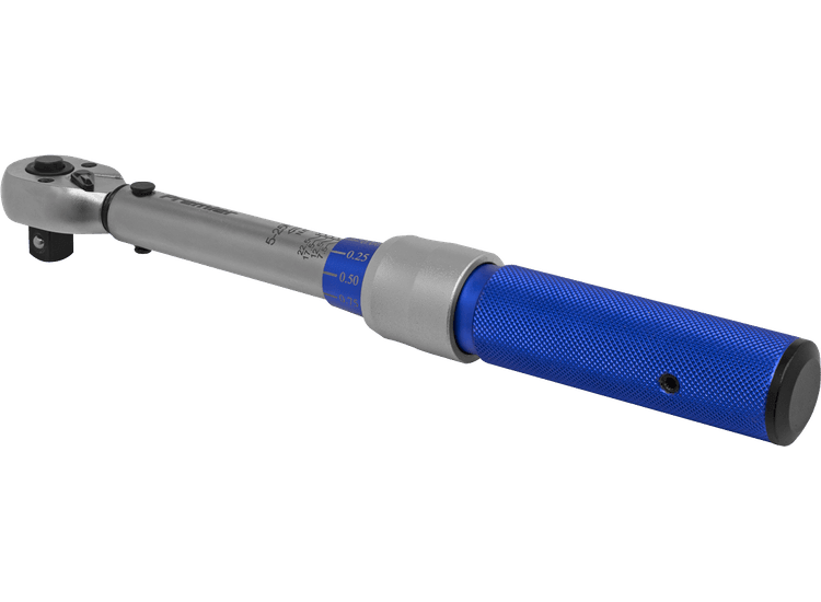Sealey STW902 Torque Wrench Micrometer Style 3/8"Sq Drive 5-25Nm - Calibrated