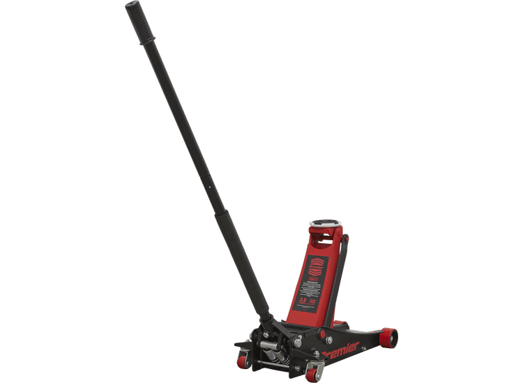 Sealey 2501LE Trolley Jack 2.5tonne Low Entry with Rocket Lift