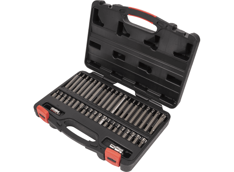 Sealey AK21942P TRX-Star*/Hex/Spline Bit Set 42pc 3/8" &amp; 1/2"Sq Drive