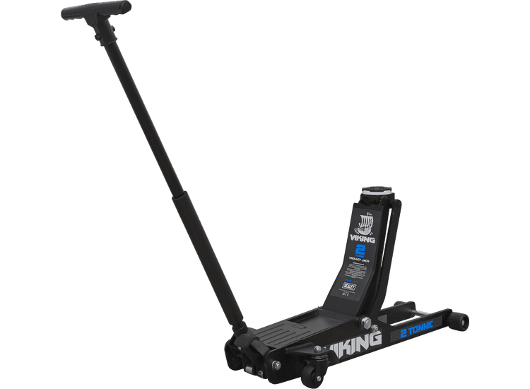 Sealey 2100TB Viking Low Entry Long Reach Trolley Jack 2tonne with Rocket Lift