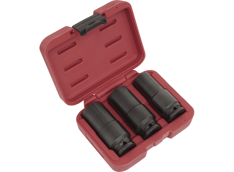 Sealey SX319 Weighted Impact Socket Set 1/2"Sq Drive 3pc