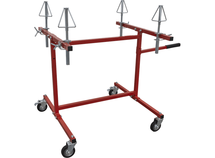 Sealey MK74 Alloy Wheel Repair/Painting Stand - 4 Wheel Capacity