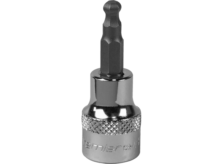 Sealey SBBH003 Ball-End Hex Socket Bit 5mm 3/8"Sq Drive