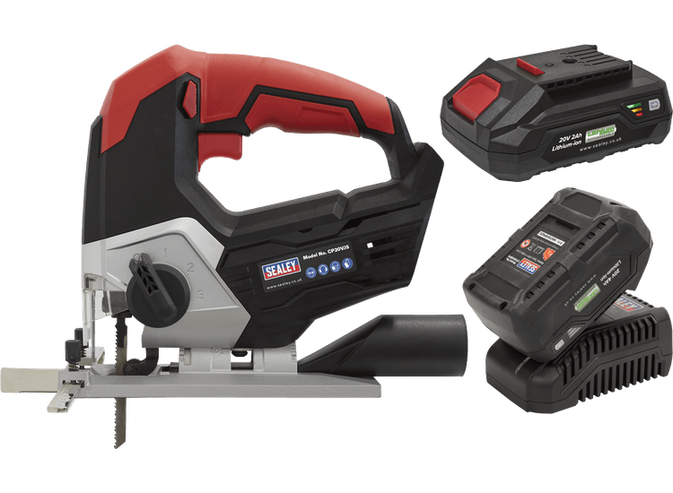Sealey CP20VJSKIT Cordless Jigsaw Kit 20V - 2 Batteries