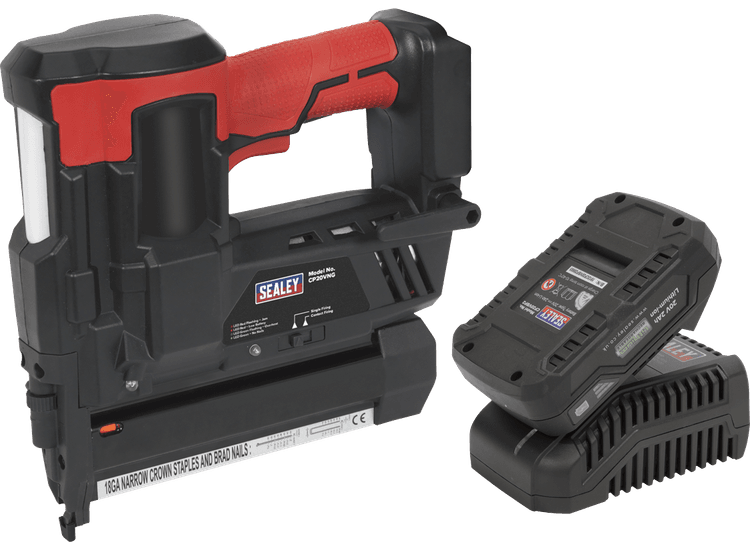 Sealey CP20VNGKIT1 Cordless Nail/Staple Gun 18G 20V 2Ah Lithium-ion