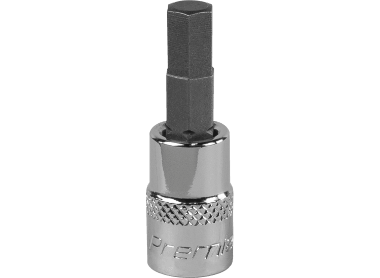 Sealey SBH004 Hex Socket Bit 6mm 1/4"Sq Drive