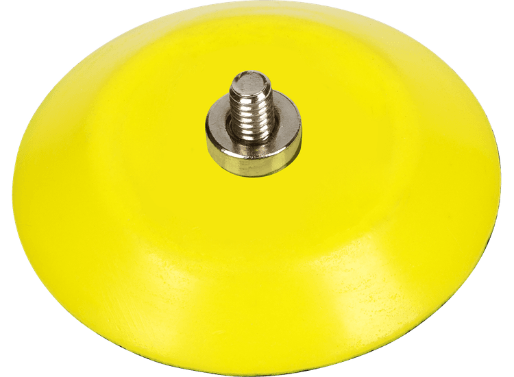 Sealey PTC75VAM14 Hook &amp; Loop Backing Pad Ø75mm x 1/4"UNC Male
