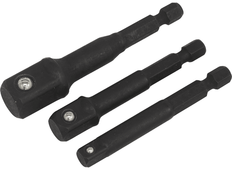 Sealey AK5521 Impact Socket Adaptor Set 3pc