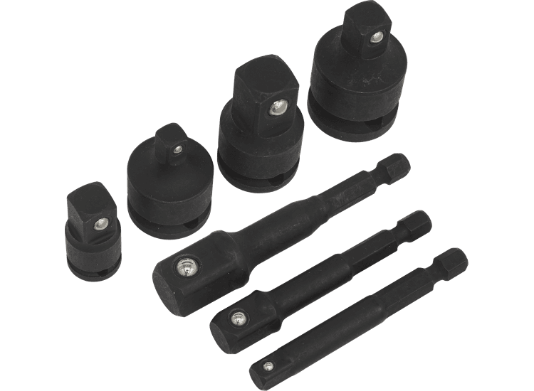 Sealey AK5522 Impact Socket Adaptor Set 7pc
