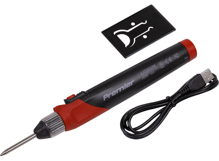 Sealey SDL10 Lithium-ion Rechargeable Soldering Iron 12W