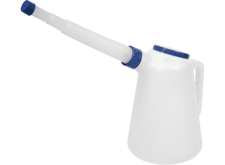 Sealey JDL5B Oil Container with Blue Lid &amp; Flexible Spout 5L