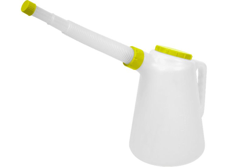 Sealey JDL5L Oil Container with Lime Lid &amp; Flexible Spout 5L