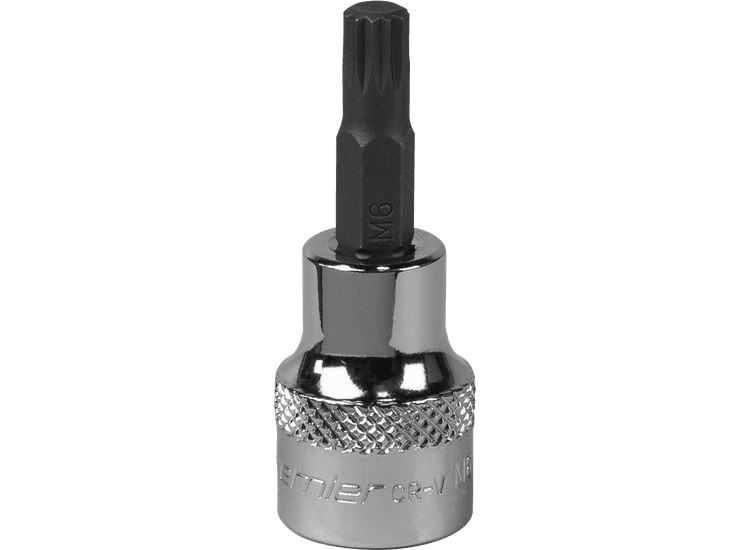 Sealey SBS004 Spline Socket Bit M6 3/8"Sq Drive