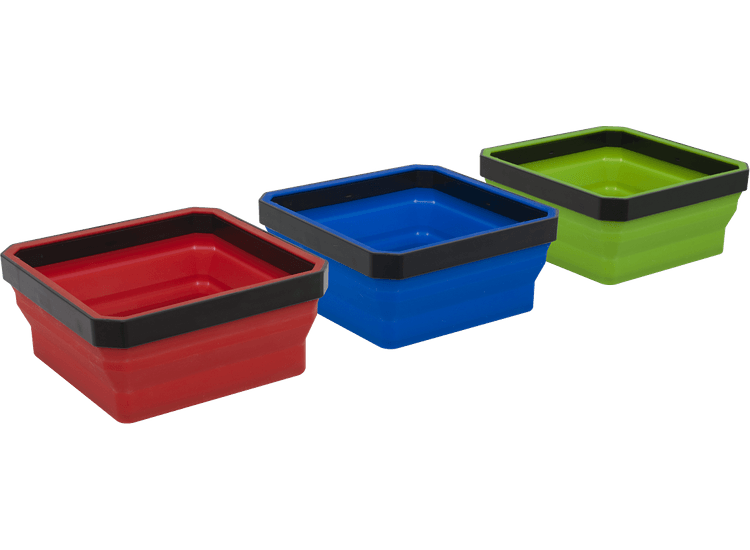Sealey APCSTS Parts Tray Collapsible Magnetic Set