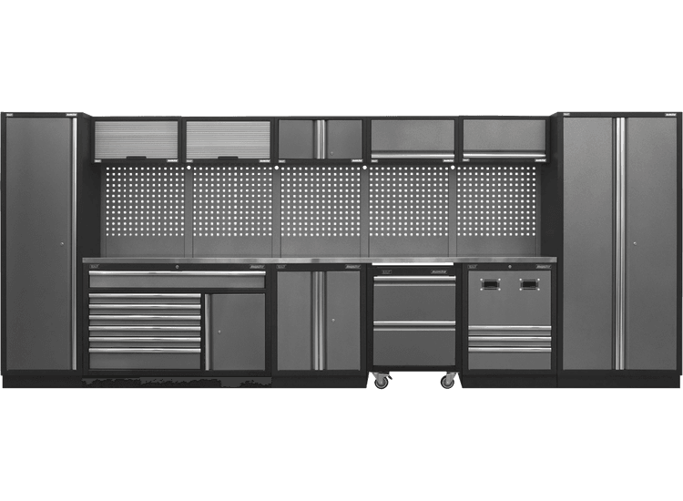 Sealey APMSSTACK16SS Modular Storage System Combo - Stainless Steel Worktop
