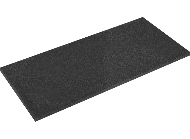 Sealey SF30BK Easy Peel Shadow Foam® Black/Black 1200 x 550 x 30mm