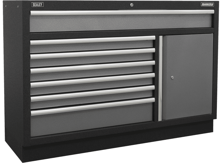 Sealey APMS64 Modular 7 Drawer Floor Cabinet 1360mm
