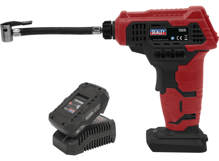 Sealey CP20VAPKIT1 Cordless Air Pump Kit 20V 2Ah