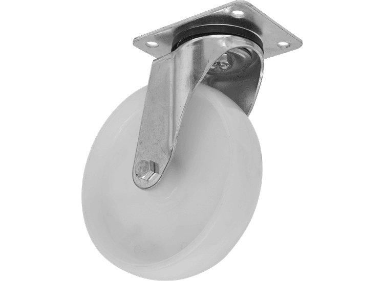 Sealey SCW4125SPEM Heavy-Duty Nylon Swivel Castor Wheel Ø125mm - Trade